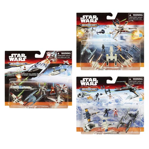 Star Wars: The Force Awakens MicroMachines Deluxe Vehicles and Figures Wave 2 Case